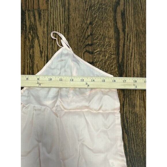 Ettitude Sateen Camisole Clean Bamboo Sleep Shirt Loungewear Cloud Pink S NEW - Picture 7 of 9